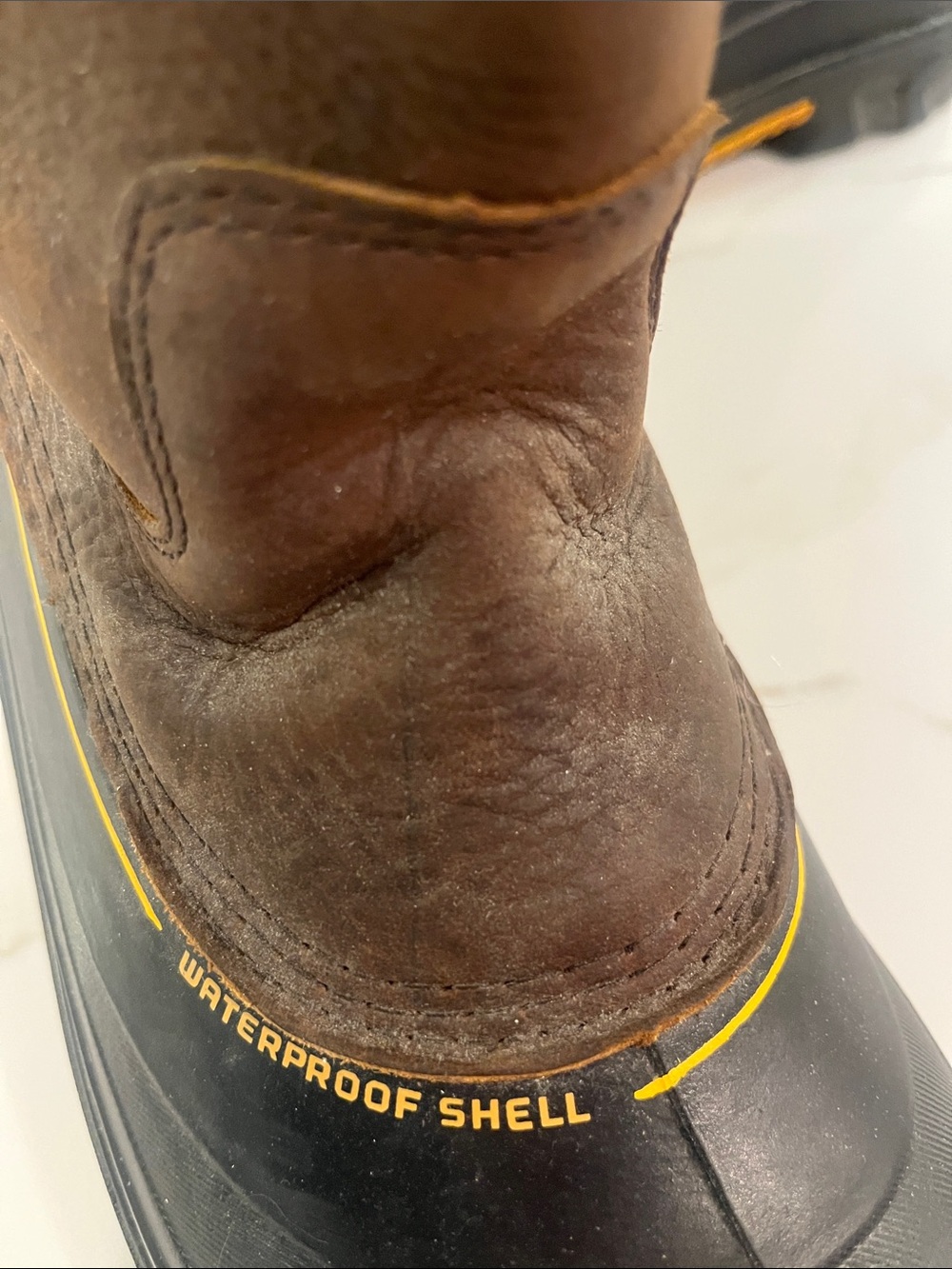 Georgia Boot Men 10M Muddog 11" Waterproof Work Boots GB00229TS Dark Brown - Picture 5 of 11